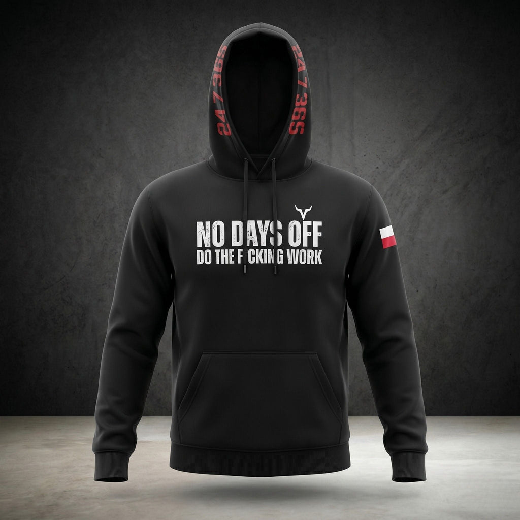 NO DAYS OFF - ONE FOR ALL HOODIE