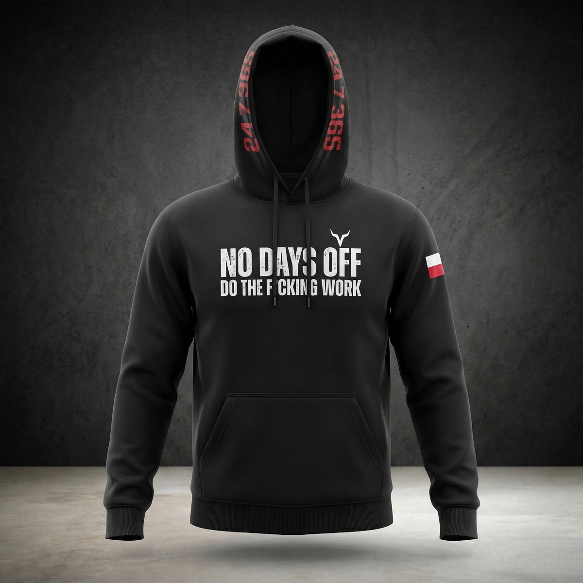NO DAYS OFF - ONE FOR ALL HOODIE