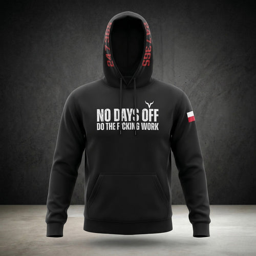 NO DAYS OFF - ONE FOR ALL HOODIE