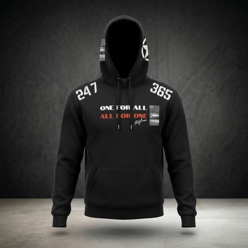 ONE FOR ALL 247 365 TEAM HOODIE